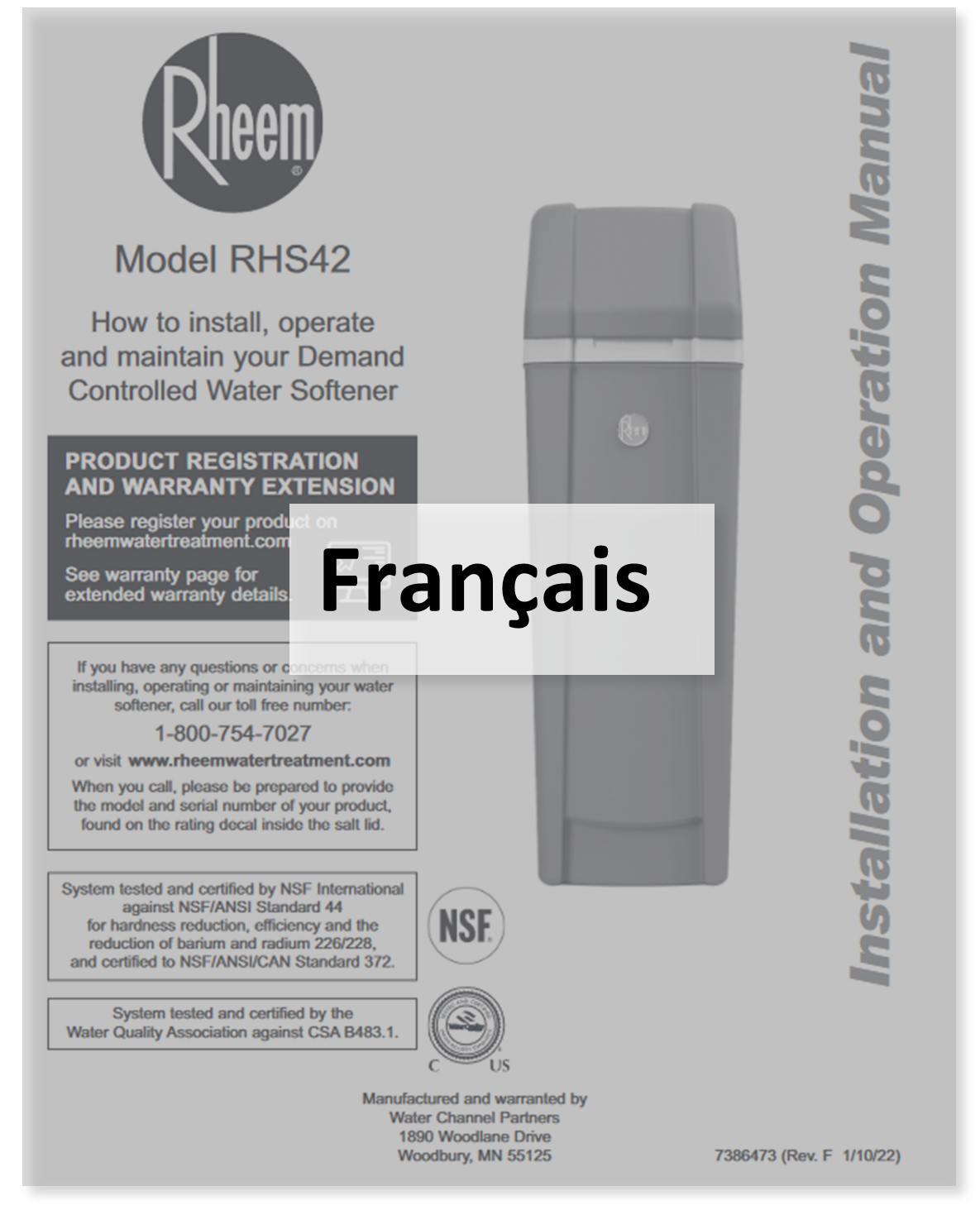PREFERRED Plus (RHS42) Rheem